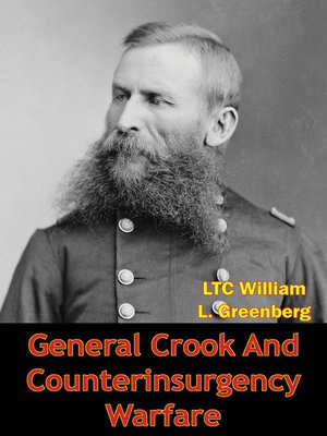 cover image of General Crook and Counterinsurgency Warfare